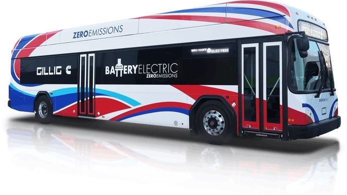 Gillig: una batería más amplia para su bus eléctrico