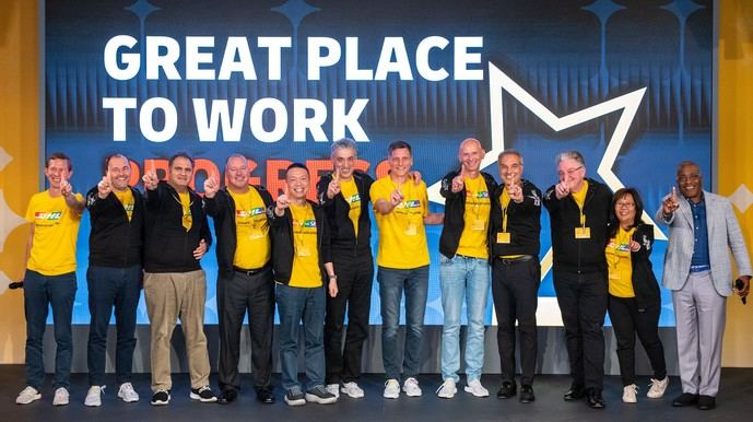 DHL Express nuìmero 1 del mundo en el ranking Best WorkplaceTM 2022