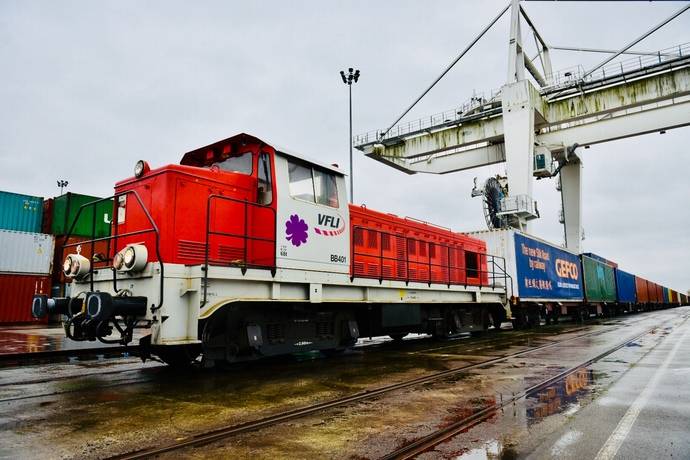 Primer tren bloque completo de Gefco en la nueva Ruta de la Seda