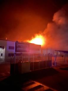 Incendio sin heridos en las instalaciones de Granalu