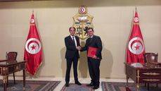 Firma del compromiso con Túnez del Grupo PSA