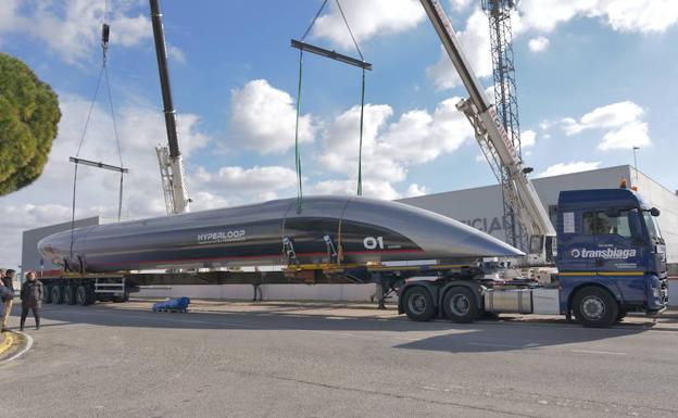 Hyperloop Transportation Technologies revela al Departamento de Transporte de Estados Unidos el sistema a escala completa y presenta las pautas de certificación