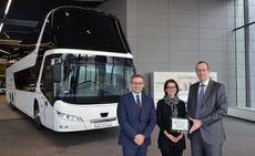El Premio internacional busplaner a la sostenibilidad 2017, será otorgado al NEOPLAN Skyliner