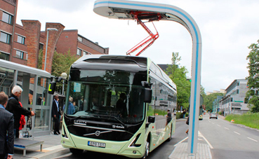 Cargadores r&#225;pidos Heliox para buses del Schiptol