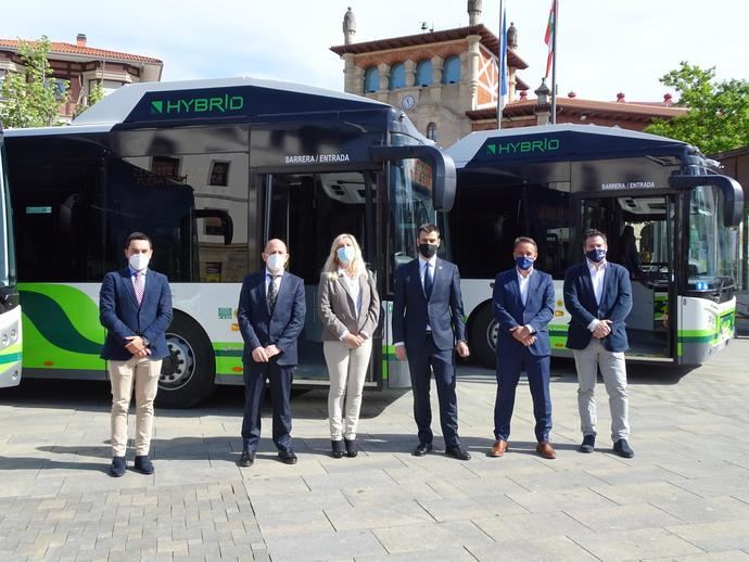 Seis nuevos autobuses híbridos de Scania para Grupo Acha