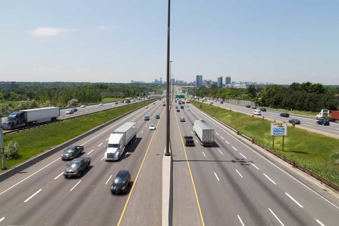 Imagen de una autopista.