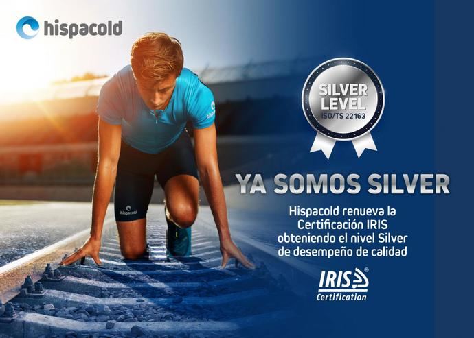 Hispacold renueva la certificación IRIS,ascendiendo al nivel Silver de calidad