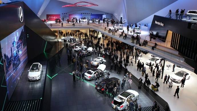 Imagen del Salón IAA de Frankfurt en 2015.