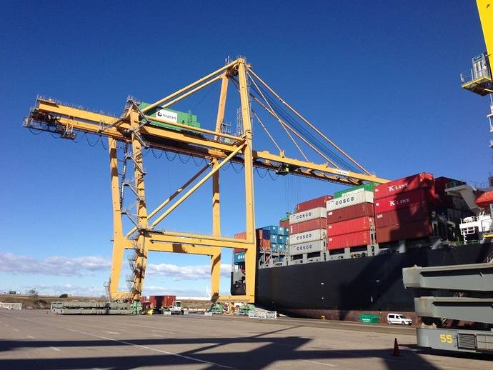 Estiba en puertos españoles