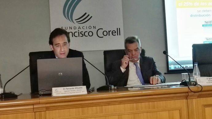 Una anterior jornada de la Fundación Corell.