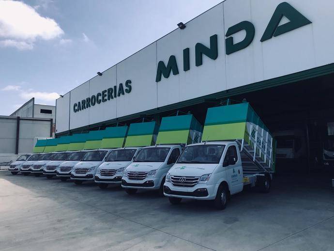 10 vehículos Maxus EV80 100% eléctricos para los residuos en Córdoba