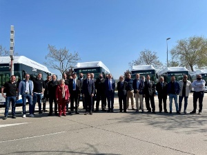 Salamanca incorpora cinco autobuses MAN de GNC a su flota de transporte