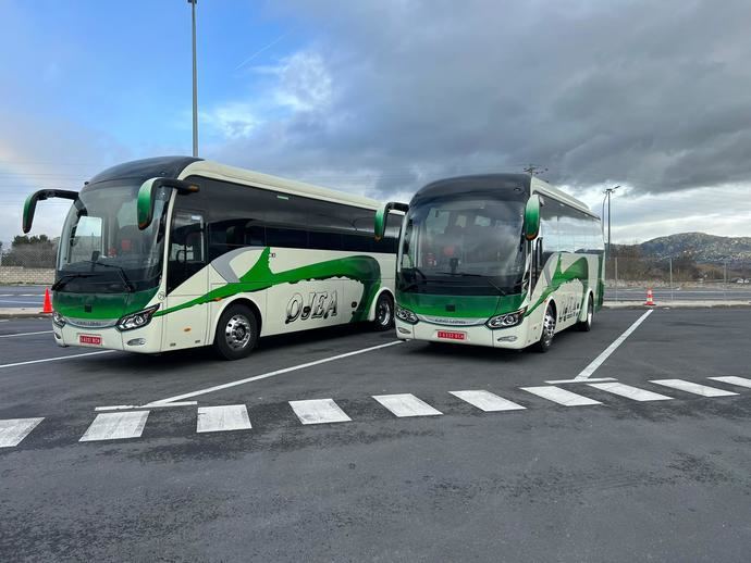 Empresa Ojea añade ocho minibuses King Long autoportantes adapatados