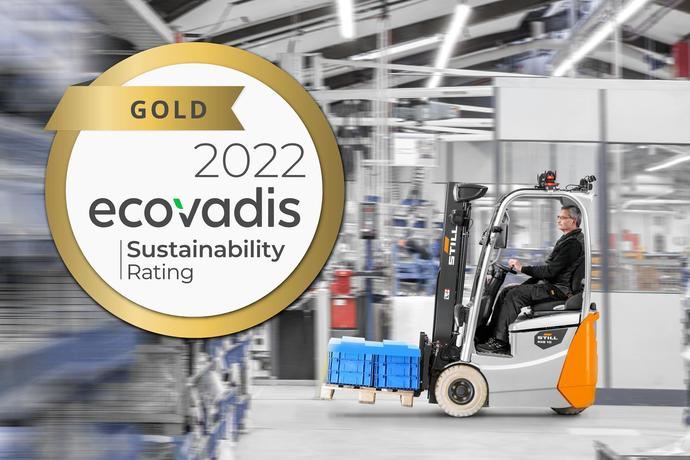 EcoVadis concede el certificado de sostenibilidad de Oro a STILL