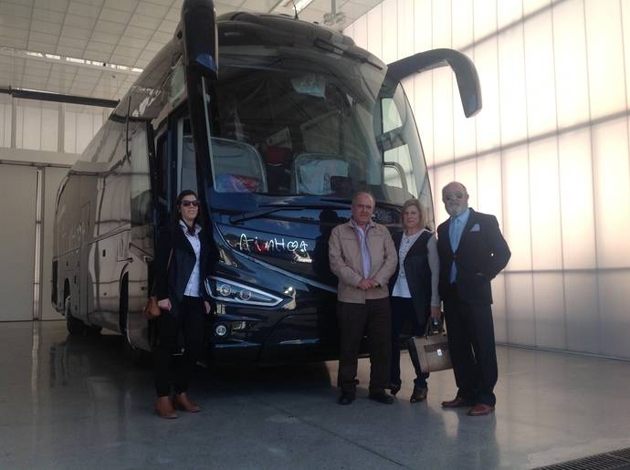 Ainhoa Bus incorpora un chasis OC 500 1943 RF Mercedes-Benz