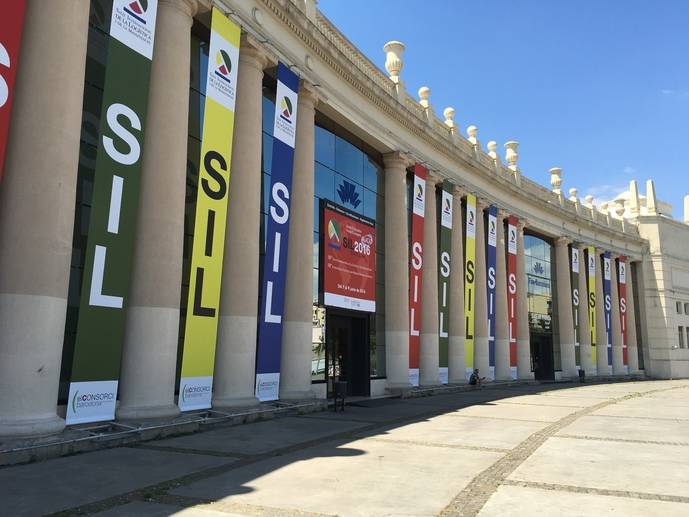 Imagen de la Fira de Barcelona donde se está celebrando el SIL 2016