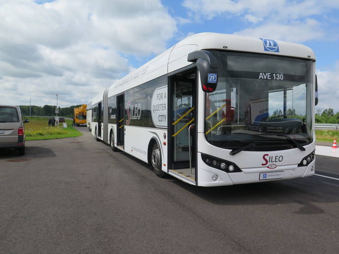 ZF presenta sus innovaciones para autobuses urbanos