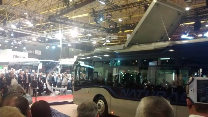 Uno de los eventos acontecidos durante la feria de Busworld.