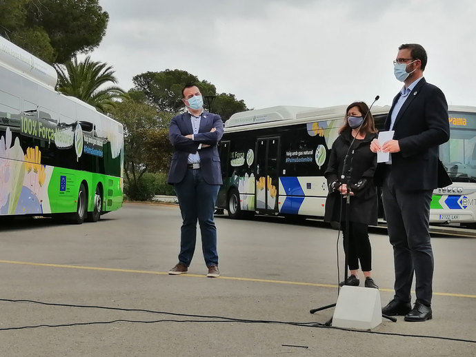 La EMT de Palma renueva de la flota con 23 buses nuevos