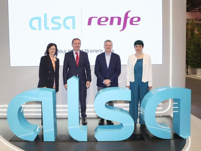 Renfe y Alsa renuevan su alianza para el uso combinado de tren y autobús