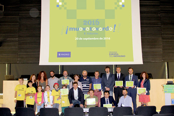 Convocados premios ‘Muévete Verde’, del Ayuntamiento de Madrid