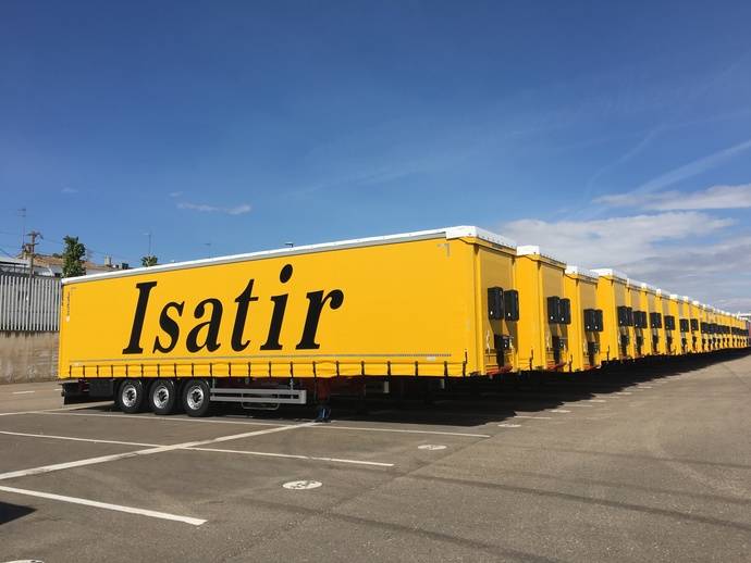 Isatir incorpora a su flota 20 semirremolques Lecitrailer