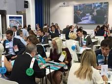 Algunas de las reuniones de 'quality networking' organizada por Puerto de Barcelona