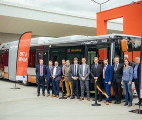 Bruselas recibe el primer híbrido de Urbanay Iveco Bus