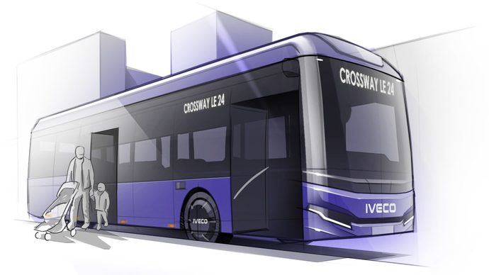El éxito del lavado de cara: Iveco Bus Crossway premiado en Red Dot