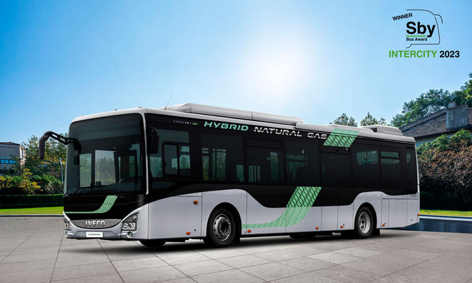 Crossway LE Hybrid GNC premio al 'Autobús Sostenible del Año 2023'