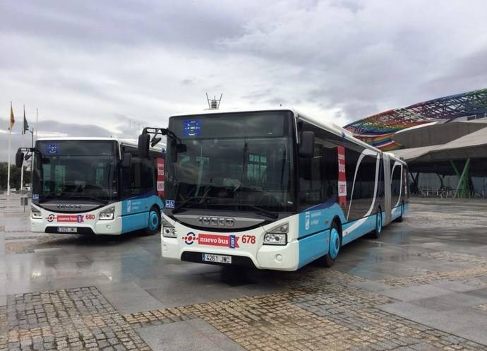 Iveco Bus entrega al Ayuntamiento de Málaga 15 autobuses Urbanway