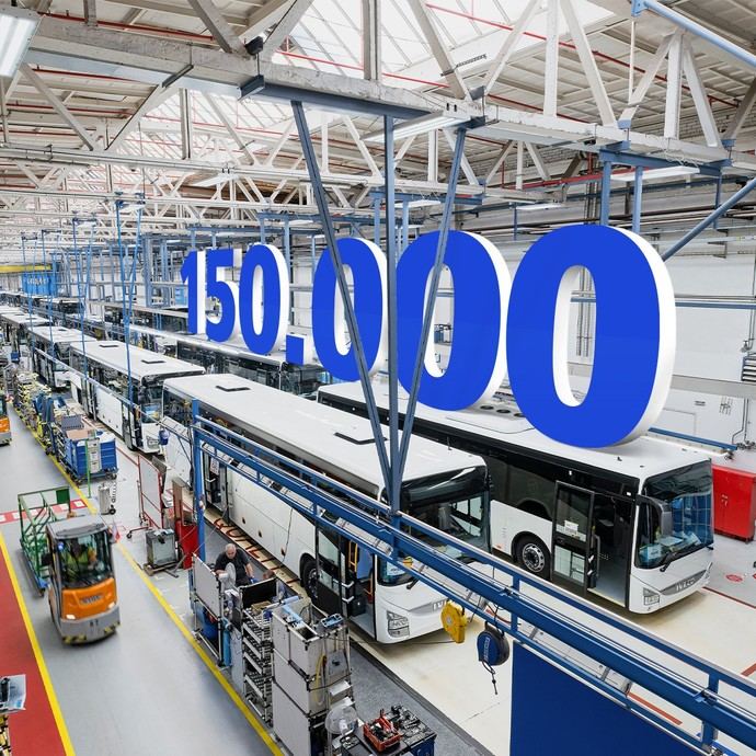 Iveco llega a los 150.000 autobuses producidos en la República Checa