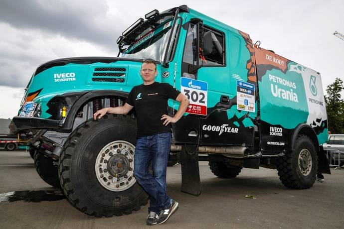 Tres camiones de Iveco participan en el Rally de la Ruta de la Seda