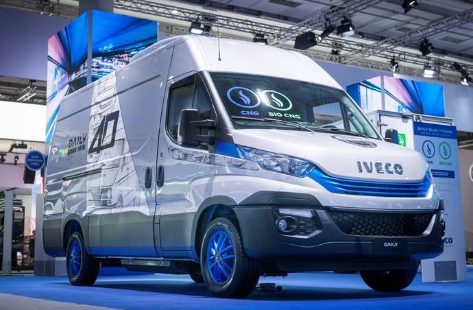 La Iveco Daily Blue Power Limited Edition, en la Feria IAA.