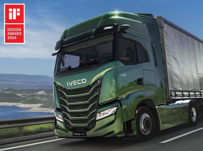 Iveco S-Way MY24: premio iF Design Award 2024 por su diseño innovador