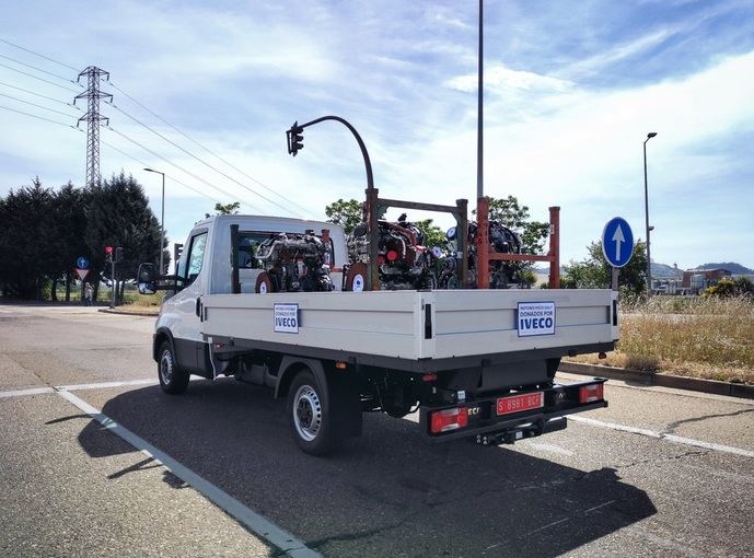 Iveco, con la FP: segunda vida a sus motores Daily para estudiar