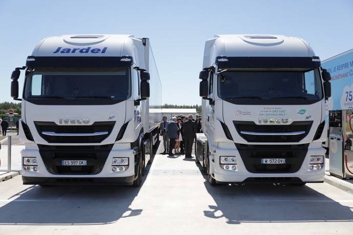 Iveco apoya la inauguración de una planta de biometano en Francia