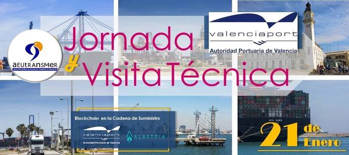 Aeutransmer organiza una jornada y visita técnica al Puerto de Valencia