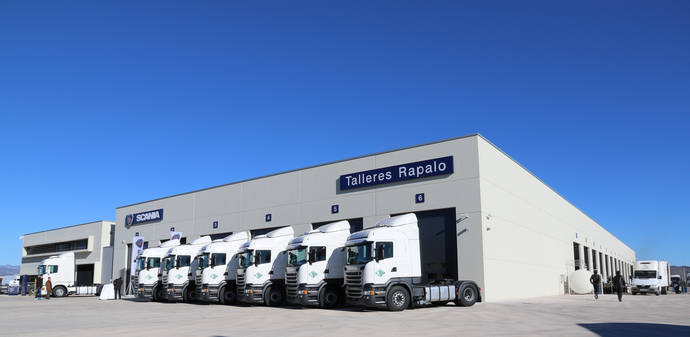 Scania inaugura las nuevas instalaciones de Talleres Rapalo