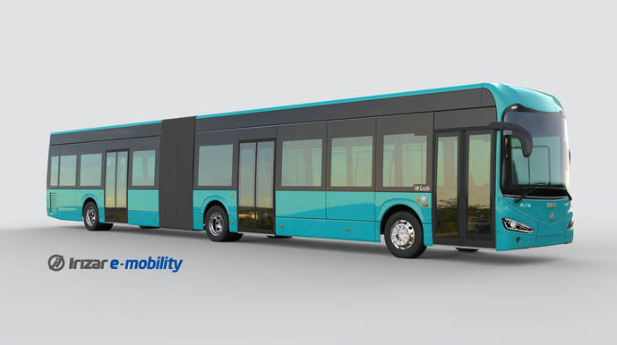 Nueve autobuses articulados Irizar ie bus para Frankfurt