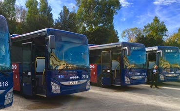 Iveco Bus entrega 61 Crossway a ARST de Cerdeña