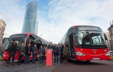 Nuevos autobuses Irizar i2e 100% eléctricos  para Bilbao