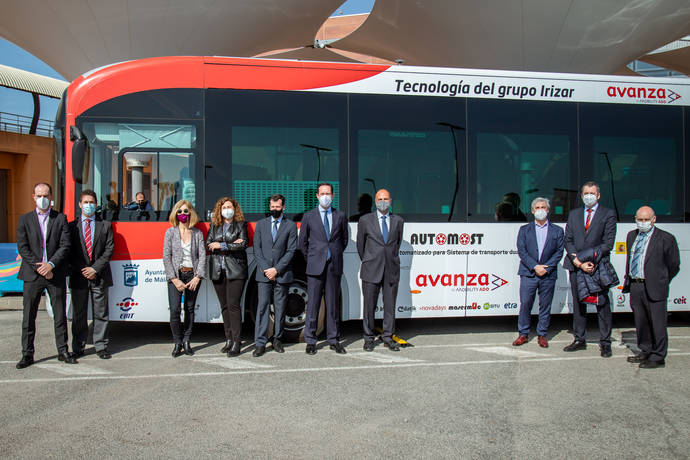 Málaga y Avanza ponen en servicio el primer autobús cero emisiones