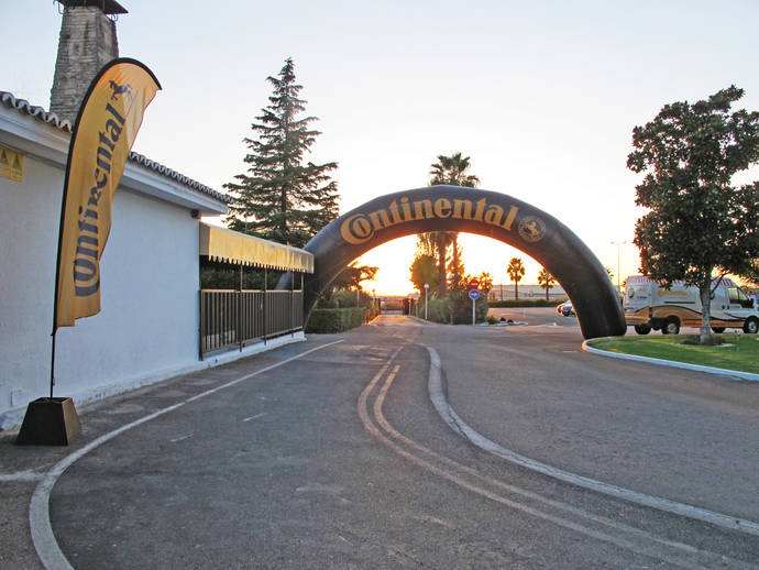 Acceso a una de las presentaciones de Continental.