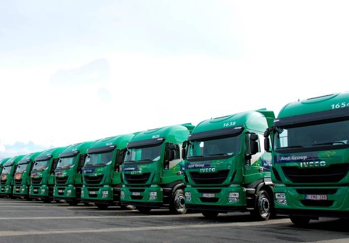 Iveco suministra 500 camiones de Gas Natural Licuado al Grupo Jost