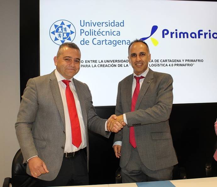Primafrio y la UPCT se unen para crear la ‘Cátedra Primafrio Logística 4.0’