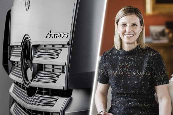 Karin Rådström asume la gestión de Mercedes-Benz Trucks