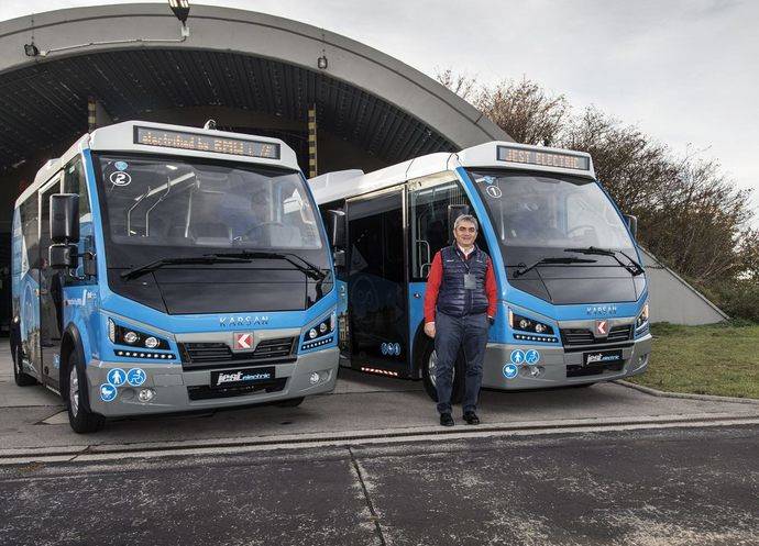 10 minibuses eléctricos para Rumania, de Karsan