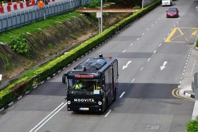 Singapur estrena bus autónono de King Long bajo el proyecto 'MooBus'