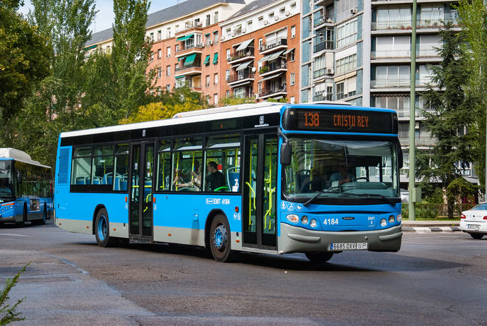 EMT Madrid amplía línea 138 hasta San Ignacio, en el barrio de Las Águilas